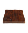 Blat de masă, 60x30x3,8 cm, dreptunghiular, lemn reciclat, cu aspect rustic - WOODBB3111 Blat de masă, 60x30x3,8 cm, dreptunghiular, lemn reciclat, cu aspect rustic - WOODBB3111