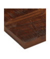 Blat de masă, 60x30x3,8 cm, dreptunghiular, lemn reciclat, cu aspect rustic - WOODBB3111 Blat de masă, 60x30x3,8 cm, dreptunghiular, lemn reciclat, cu aspect rustic - WOODBB3111