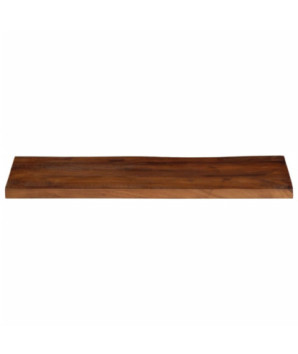 Blat de masă, 70x30x3,8 cm, dreptunghiular, lemn reciclat, cu aspect rustic - WOODBB3112