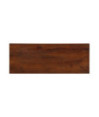 Blat de masă, 80x30x3,8 cm, dreptunghiular, lemn reciclat, cu aspect rustic - WOODBB3113