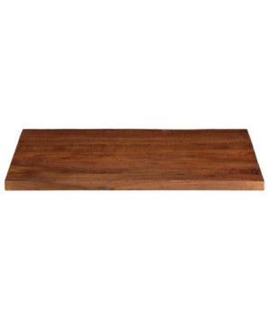 Blat de masă, 90x80x2,5 cm, dreptunghiular, lemn reciclat, cu aspect rustic - WOODBB3119