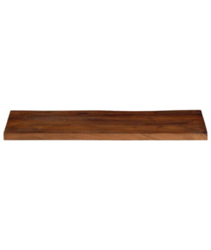 Blat masă rustic din lemn masiv reciclat, dreptunghiulară, 90x40x3,8 cm, handmade
