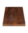Blat masă rustic din lemn masiv reciclat, dreptunghiulară, 90x40x3,8 cm, handmade