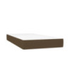 Saltea cu arcuri buzunar, fermitate medie, maro închis, 80x200x20 cm, textil - WOODBB3173 Saltea cu arcuri buzunar, fermitate medie, maro închis, 80x200x20 cm, textil - WOODBB3173