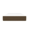 Saltea cu arcuri buzunar, fermitate medie, maro închis, 80x200x20 cm, textil - WOODBB3173 Saltea cu arcuri buzunar, fermitate medie, maro închis, 80x200x20 cm, textil - WOODBB3173
