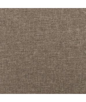 Saltea cu arcuri buzunar, fermitate medie, gri taupe, 80x200x20 cm, textil - WOODBB3174
