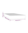 Saltea cu arcuri buzunar, fermitate medie, negru, 80x200x20 cm, piele ecologică - WOODBB3177 Saltea cu arcuri buzunar, fermitate medie, negru, 80x200x20 cm, piele ecologică - WOODBB3177
