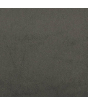 Saltea cu arcuri buzunar, fermitate medie, gri închis, 80x200x20 cm, catifea - WOODBB3182