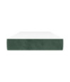 Saltea cu arcuri buzunar, fermitate medie, verde închis, 80x200x20 cm, catifea - WOODBB3184 Saltea cu arcuri buzunar, fermitate medie, verde închis, 80x200x20 cm, catifea - WOODBB3184