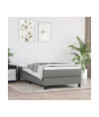 Saltea cu arcuri buzunar, fermitate medie, gri închis, 90x190x20 cm, textil - WOODBB3188 Saltea cu arcuri buzunar, fermitate medie, gri închis, 90x190x20 cm, textil - WOODBB3188