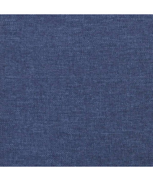 Saltea cu arcuri buzunar, fermitate medie, albastru, 90x190x20 cm, textil - WOODBB3193