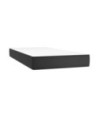 Saltea cu arcuri buzunar, fermitate medie, negru, 90x190x20 cm, piele ecologică - WOODBB3194 Saltea cu arcuri buzunar, fermitate medie, negru, 90x190x20 cm, piele ecologică - WOODBB3194