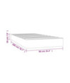 Saltea cu arcuri buzunar, fermitate medie, negru, 90x200x20 cm, piele ecologică - WOODBB3211 Saltea cu arcuri buzunar, fermitate medie, negru, 90x200x20 cm, piele ecologică - WOODBB3211