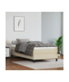 Saltea cu arcuri buzunar, fermitate medie, crem, 100x200x20 cm, piele ecologică - WOODBB3232 Saltea cu arcuri buzunar, fermitate medie, crem, 100x200x20 cm, piele ecologică - WOODBB3232