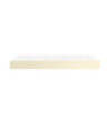 Saltea cu arcuri buzunar, fermitate medie, crem, 100x200x20 cm, piele ecologică - WOODBB3232 Saltea cu arcuri buzunar, fermitate medie, crem, 100x200x20 cm, piele ecologică - WOODBB3232