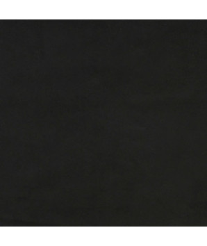Saltea cu arcuri buzunar, fermitate medie, negru, 100x200x20 cm, catifea - WOODBB3238