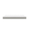 Saltea cu arcuri buzunar, fermitate medie, gri deschis, 120x200x20 cm, textil - WOODBB3242