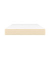 Saltea cu arcuri buzunar, fermitate medie, crem, 120x200x20 cm, textil - WOODBB3247