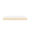 Saltea cu arcuri buzunar, fermitate medie, crem, 120x200x20 cm, textil - WOODBB3247