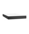 Saltea cu arcuri buzunar, fermitate medie, negru, 120x200x20 cm, piele ecologică - WOODBB3249 Saltea cu arcuri buzunar, fermitate medie, negru, 120x200x20 cm, piele ecologică - WOODBB3249