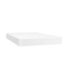Saltea cu arcuri buzunar, fermitate medie, alb, 120x200x20 cm, piele ecologică - WOODBB3250 Saltea cu arcuri buzunar, fermitate medie, alb, 120x200x20 cm, piele ecologică - WOODBB3250