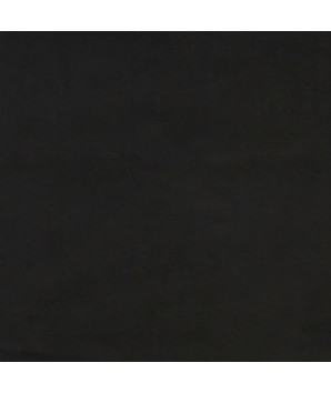 Saltea cu arcuri buzunar, fermitate medie, negru, 120x200x20 cm, catifea - WOODBB3255
