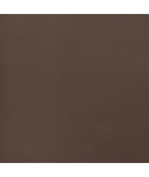 Saltea cu arcuri buzunar, fermitate medie, maro, 140x190x20 cm, piele ecologică - WOODBB3266