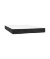 Saltea cu arcuri buzunar, fermitate medie, negru, 140x190x20 cm, catifea - WOODBB3271 Saltea cu arcuri buzunar, fermitate medie, negru, 140x190x20 cm, catifea - WOODBB3271