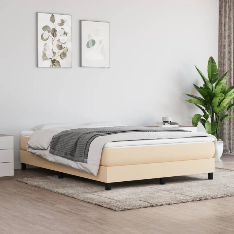 Saltea cu arcuri buzunar, fermitate medie, crem, 140x200x20 cm, textil - WOODBB3280 Saltea cu arcuri buzunar, fermitate medie, crem, 140x200x20 cm, textil - WOODBB3280