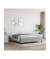 Saltea cu arcuri buzunar, fermitate medie, gri deschis, 160x200x20 cm, textil - WOODBB3292 Saltea cu arcuri buzunar, fermitate medie, gri deschis, 160x200x20 cm, textil - WOODBB3292