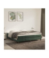 Saltea cu arcuri buzunar, fermitate medie, verde închis, 160x200x20 cm, catifea - WOODBB3306 Saltea cu arcuri buzunar, fermitate medie, verde închis, 160x200x20 cm, catifea - WOODBB3306