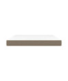 Saltea cu arcuri buzunar, fermitate medie, gri taupe, 180x200x20 cm, textil - WOODBB3312 Saltea cu arcuri buzunar, fermitate medie, gri taupe, 180x200x20 cm, textil - WOODBB3312