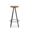 Scaune masă bar multicolor aspect industrial, din lemn masiv reciclat, fără spătar, 4 buc. Scaune masă bar multicolor aspect industrial, din lemn masiv reciclat, fără spătar, 4 buc.