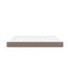 Saltea cu arcuri buzunar, fermitate medie, gri taupe, 180x200x20 cm, textil - WOODBB3312 Saltea cu arcuri buzunar, fermitate medie, gri taupe, 180x200x20 cm, textil - WOODBB3312