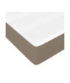 Saltea cu arcuri buzunar, fermitate medie, gri taupe, 180x200x20 cm, textil - WOODBB3312 Saltea cu arcuri buzunar, fermitate medie, gri taupe, 180x200x20 cm, textil - WOODBB3312