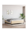 Saltea cu arcuri buzunar, fermitate medie, crem, 180x200x20 cm, textil - WOODBB3313