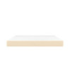 Saltea cu arcuri buzunar, fermitate medie, crem, 180x200x20 cm, textil - WOODBB3313
