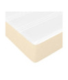 Saltea cu arcuri buzunar, fermitate medie, crem, 180x200x20 cm, textil - WOODBB3313