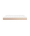 Saltea cu arcuri buzunar, fermitate medie, cappuccino, 180x200x20 cm, piele eco - WOODBB3318 Saltea cu arcuri buzunar, fermitate medie, cappuccino, 180x200x20 cm, piele eco - WOODBB3318