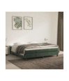 Saltea cu arcuri buzunar, fermitate medie, verde închis, 180x200x20 cm, catifea - WOODBB3322 Saltea cu arcuri buzunar, fermitate medie, verde închis, 180x200x20 cm, catifea - WOODBB3322