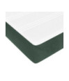 Saltea cu arcuri buzunar, fermitate medie, verde închis, 180x200x20 cm, catifea - WOODBB3322 Saltea cu arcuri buzunar, fermitate medie, verde închis, 180x200x20 cm, catifea - WOODBB3322