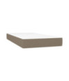Saltea cu arcuri buzunar, fermitate medie, gri taupe, 120x190x20 cm, textil - WOODBB3329 Saltea cu arcuri buzunar, fermitate medie, gri taupe, 120x190x20 cm, textil - WOODBB3329