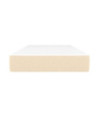 Saltea cu arcuri buzunar, fermitate medie, crem, 120x190x20 cm, textil - WOODBB3330