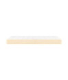 Saltea cu arcuri buzunar, fermitate medie, crem, 120x190x20 cm, textil - WOODBB3330