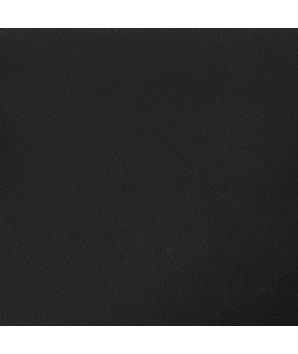 Saltea cu arcuri buzunar, fermitate medie, negru, 120x190x20 cm, piele ecologică - WOODBB3332