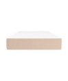 Saltea cu arcuri buzunar, fermitate medie, cappuccino, 120x190x20 cm, piele eco - WOODBB3335 Saltea cu arcuri buzunar, fermitate medie, cappuccino, 120x190x20 cm, piele eco - WOODBB3335