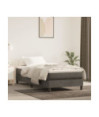 Saltea cu arcuri buzunar, fermitate medie, gri închis, 120x190x20 cm, textil - WOODBB3337 Saltea cu arcuri buzunar, fermitate medie, gri închis, 120x190x20 cm, textil - WOODBB3337