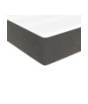 Saltea cu arcuri buzunar, fermitate medie, gri închis, 120x190x20 cm, textil - WOODBB3337 Saltea cu arcuri buzunar, fermitate medie, gri închis, 120x190x20 cm, textil - WOODBB3337