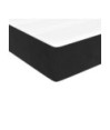Saltea cu arcuri buzunar, fermitate medie, negru, 120x190x20 cm, textil - WOODBB3338 Saltea cu arcuri buzunar, fermitate medie, negru, 120x190x20 cm, textil - WOODBB3338