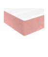 Saltea cu arcuri buzunar, fermitate medie, roz, 120x190x20 cm, catifea - WOODBB3341 Saltea cu arcuri buzunar, fermitate medie, roz, 120x190x20 cm, catifea - WOODBB3341